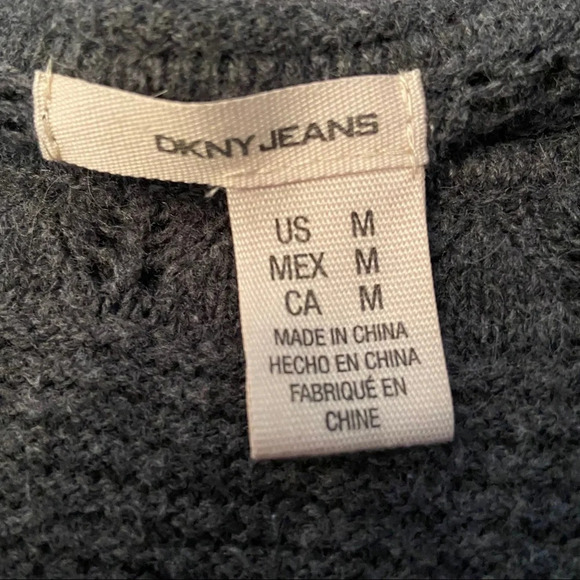 DKNY women’s  grey sweater in medium - Picture 5 of 7